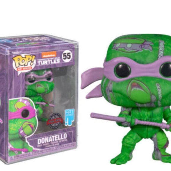 Funko Other - Funko POP! Art Series: Teenage Mutant Ninja Turtles - Donatello